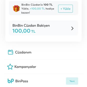 BinBin Cüzdan İade Sorunları