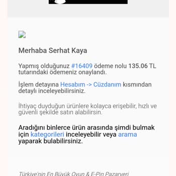 Oyunexe Satın Aldığım Ürün Hala Oyun Hesabıma Yüklenmedi