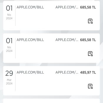 Apple Bilgim Olmadan Hesabımdan Para Çekmiş