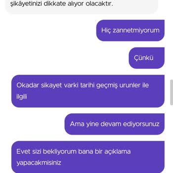 Getir Uygulamasında Tarihi Geçmiş Ürünlerin Satılması.