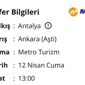 Metro Turizm'de Hayal Kırıklığı Yaratan Sıcak Ve Konforsuz Yolculuk