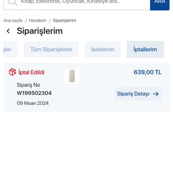 D&R Para İadesi Yapmıyor