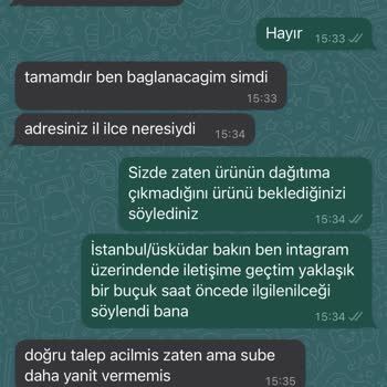 Ok Roses Gönderilmeyen Ürün Ödenmeyen Para İadesi