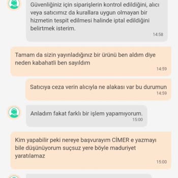 Dolap Uygulaması Ucuza Ürün Aldım Diye Hesabımı Kapattı