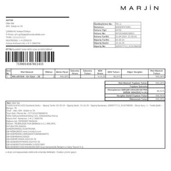 Marjin Ayakkabı Yeni Ayakkabım Parçalandı