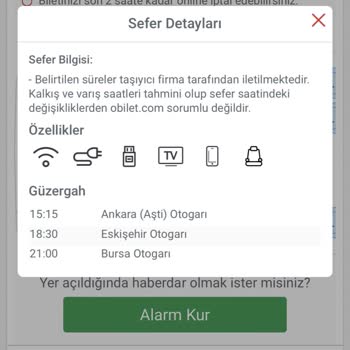 Obilet Otobüs Bileti Satın Alma Ve Seyahat Deneyimi Hakkında Şikayet