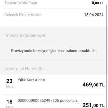 VakıfBank Kredi Kartı Aidatı