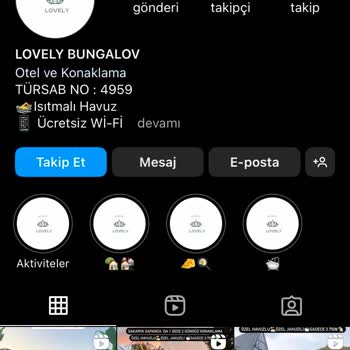 Lovely Bungalov Paramızı Ödeyin