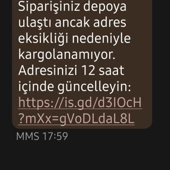 Telegram İnternet Alışveriş Sitesinde Yaşanan Olumsuz Deneyim