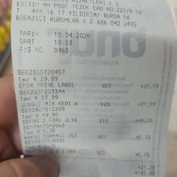 Onur Market Fiyat Farkı Ve Personel