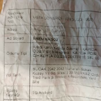 Popeyes Ordu Novada Bıktırdı