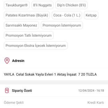 Tıkla Gelsin Popeyes'ten Eksik Geldi