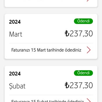 Vodafone Faturaya Zam Yapmış Bilgim Dışında