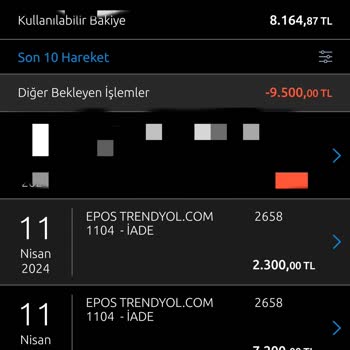 Yapı Kredi Diğer Bekleyen İşlemler Sorunu