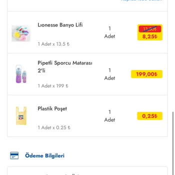 Şok Market32 Evler Sakarya Karasu Mağazası Eksik Ürün Gönderdi