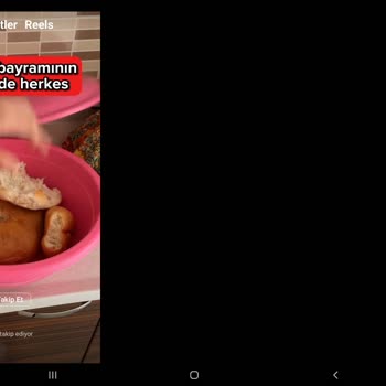 Instagram Yatay Reels Sola Kayması