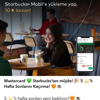 Starbucks Kampanya Yıldızını Yüklemiyor
