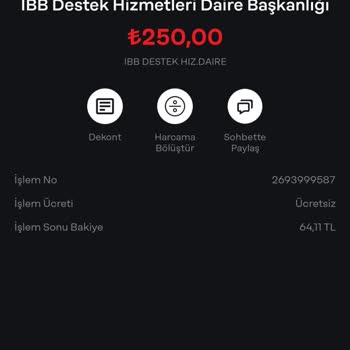İBB - İstanbul Büyükşehir Belediyesi İzinsiz Para Çekme