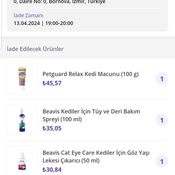 Getir İade Sürecinde 27 Saat Sonra Kurye Yollanması