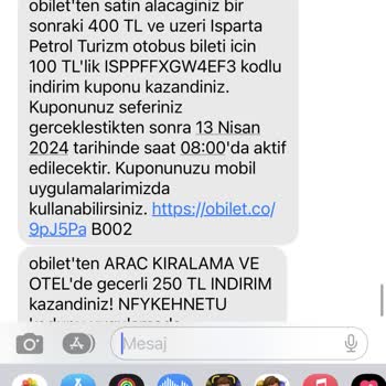 Isparta Petrol Turizm Otobüs Beni Unutup Almadı