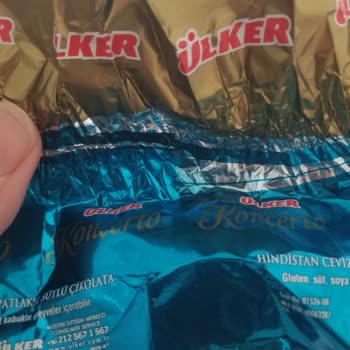 Ülker Konçerto Üretim Hatalı Çikolataları Raflarda, Bayramda Mahcubuz.