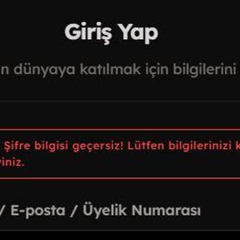 Tod TV Üyeliği Giriş Sorunu Hk