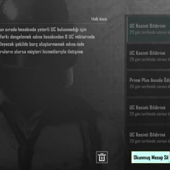 PUBG (Pubgmobile.com) Yardımcı Olursanız Sevinirim