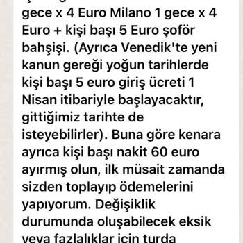 Kappatur İtalya Hiç Memnun Kalmadık.