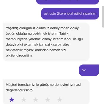 Getir Yemek Mağduriyeti
