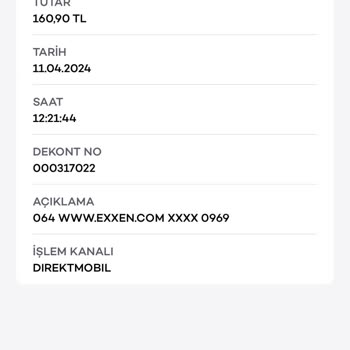 Exxen Aylar Önce İptal Ettiğim Üyelik Üzerinden Ücret Çekildi