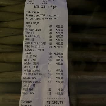 Ferdi Baba Ailece Yemeğin Yüksek Faturasıyla Şok Olduk