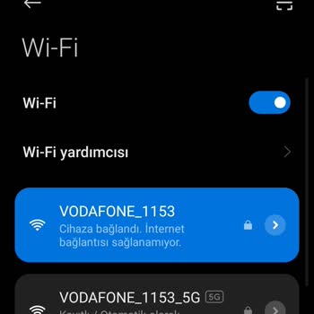 Vodafone Net İnternet Bağlantısı Problemi Ve Müş. Hiz. Ulaşma Sorunu