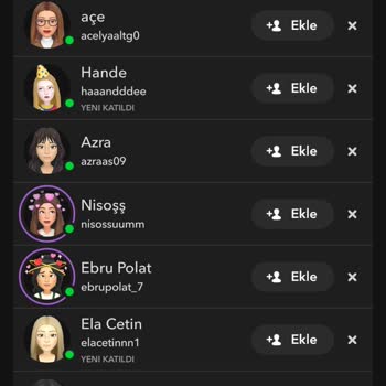 Snapchat Arkadaş Ekleme Sorunu
