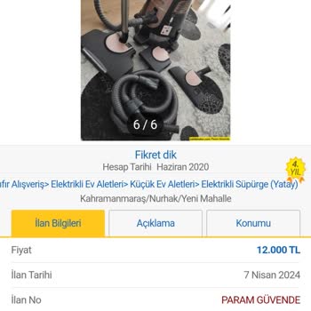 Sahibinden Param Güvende Uygulaması
