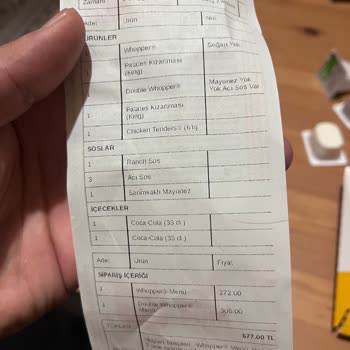 Gaziemir Burger King Umursamazlığı Ve Yemeksepeti İlgisizliği