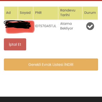 iData Ulusal Vize Problemi