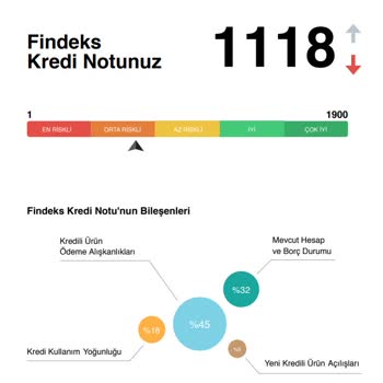 Findeks Kredi Notum Orta Riskli Grubunda