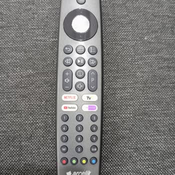 Arçelik Televizyon Kumandası Kanal Listesi Tuşu