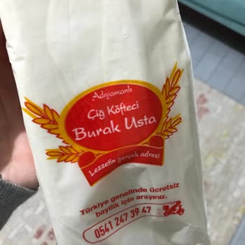 Adıyamanlı Çiğ Köfteci Erkan Usta Markayı Zedeleyen Sipariş