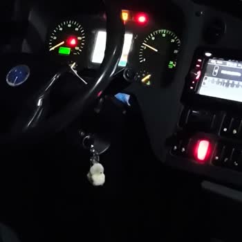 Metro Turizmde Otobüs Seyir Halindeyken Motor Arızası