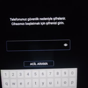 Samsung Telefon Telefonunuz Güvenlik Nedeniyle Şifrelenir Hatası Alıyorum