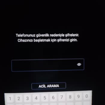 Samsung Telefon Telefonunuz Güvenlik Nedeniyle Şifrelenir Hatası Alıyorum