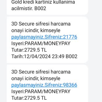 MoneyPay Şikayetçiyim Para İadesi İstiyorum