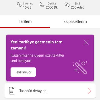 Tarife Ücreti 129 TL Olan Vodafone 334 TL Haksız Ücret Alıyor