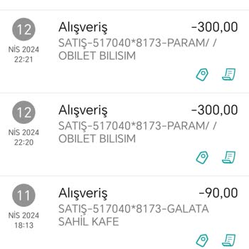 Obilet Fazladan Para Çekilmiş