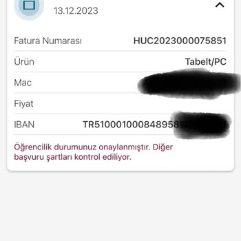 Gençlik Ve Spor Bakanlığı Tablet/pc Vergi İndirimim Yatırılmadı