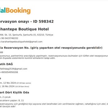 Halalbooking.com Halalbooking Otel Rezervasyonu Mağduriyeti