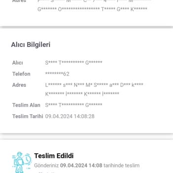 Boyner Kargom Teslim Edilmedi!