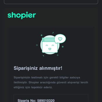 Shopier Siparişim Hala Ulaşmadı!