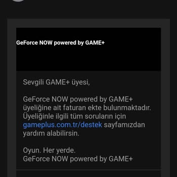 Gameplus Rızam Dışında Ödeme Almış